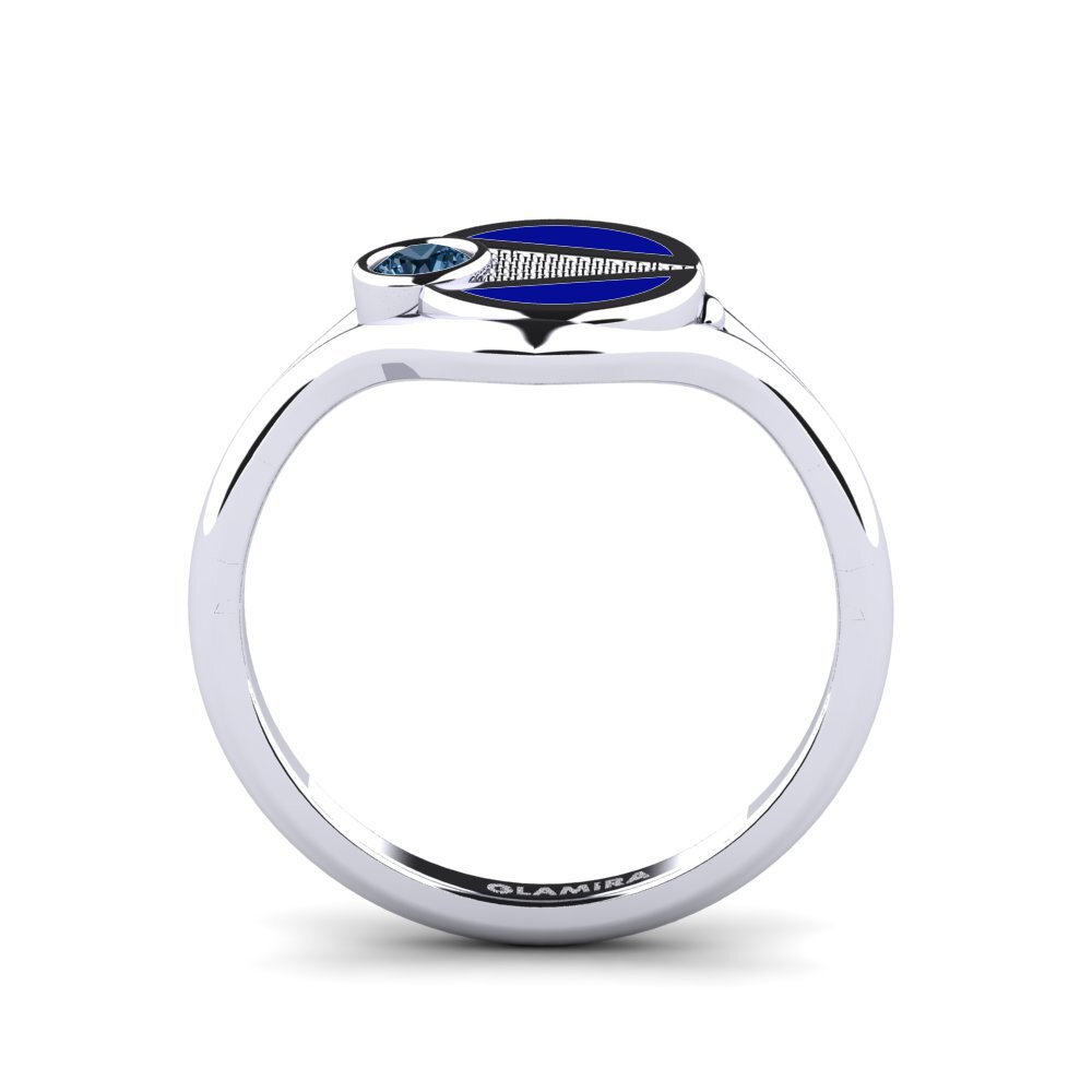 Blauer Diamant Ring Gigloter