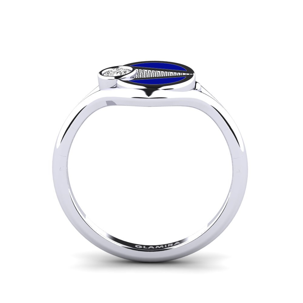 White sapphire Ring Gigloter