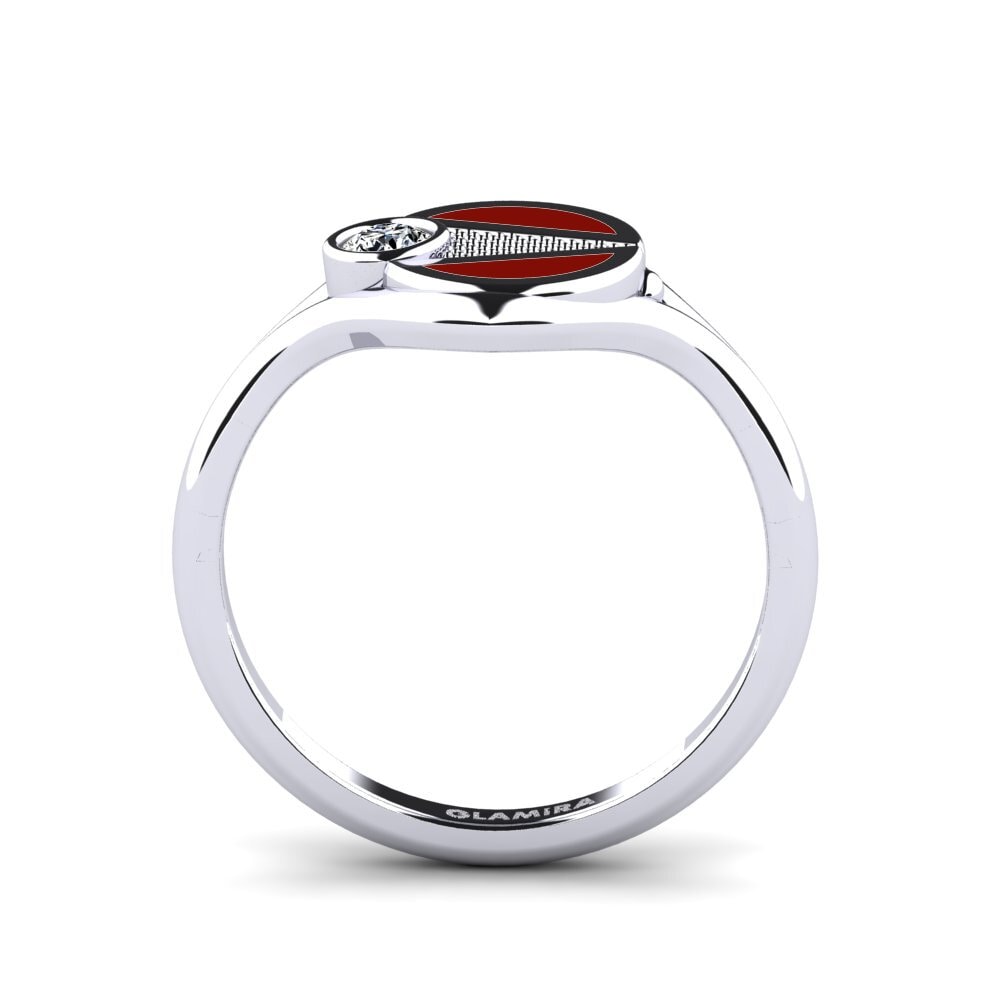 14ct White Gold Ring Gigloter