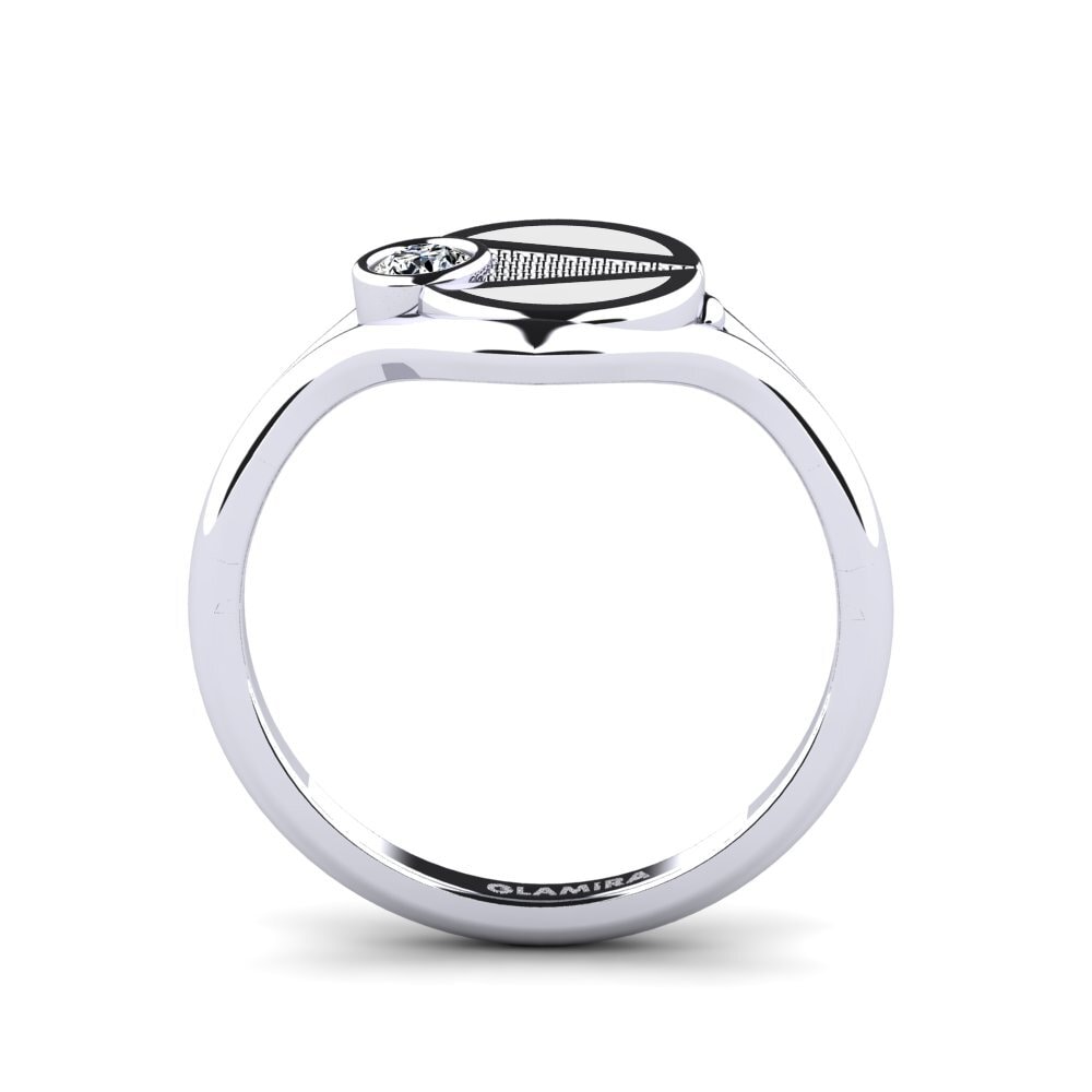 14ct White Gold Ring Gigloter