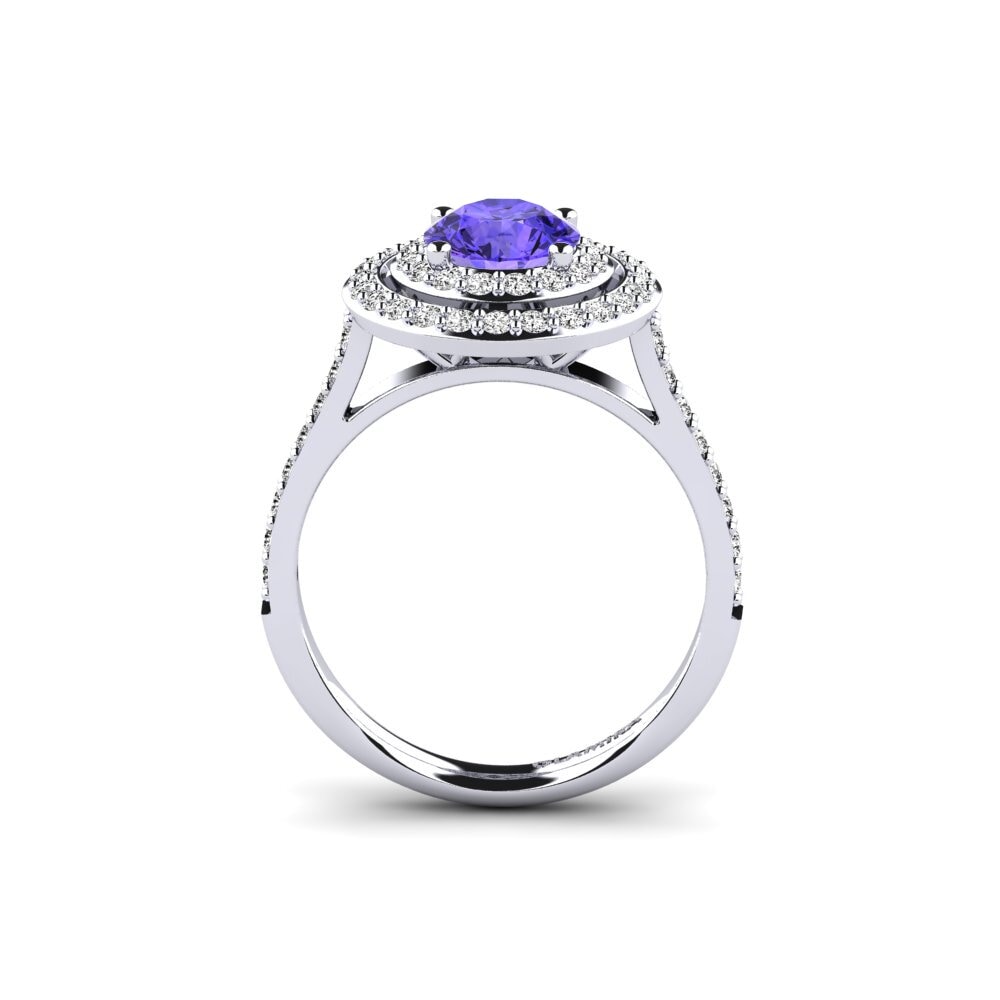 Tanzanite Engagement Ring Devona