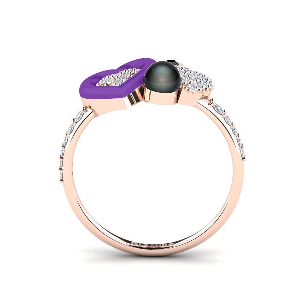 Schwarzer Diamant Ring Chancelove