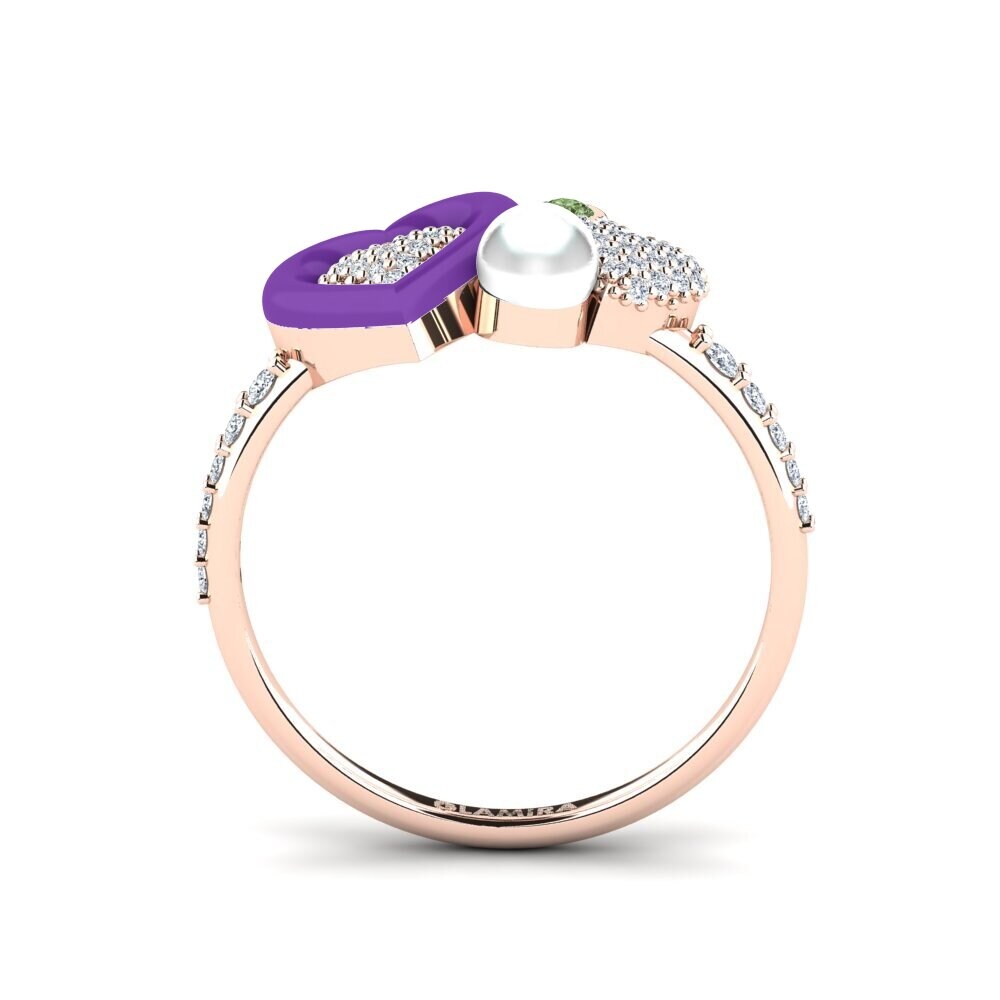 Green Diamond Ring Chancelove
