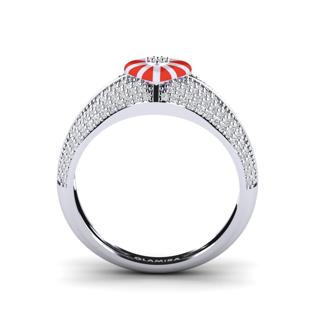 950 Palladium Ring Chartreuse