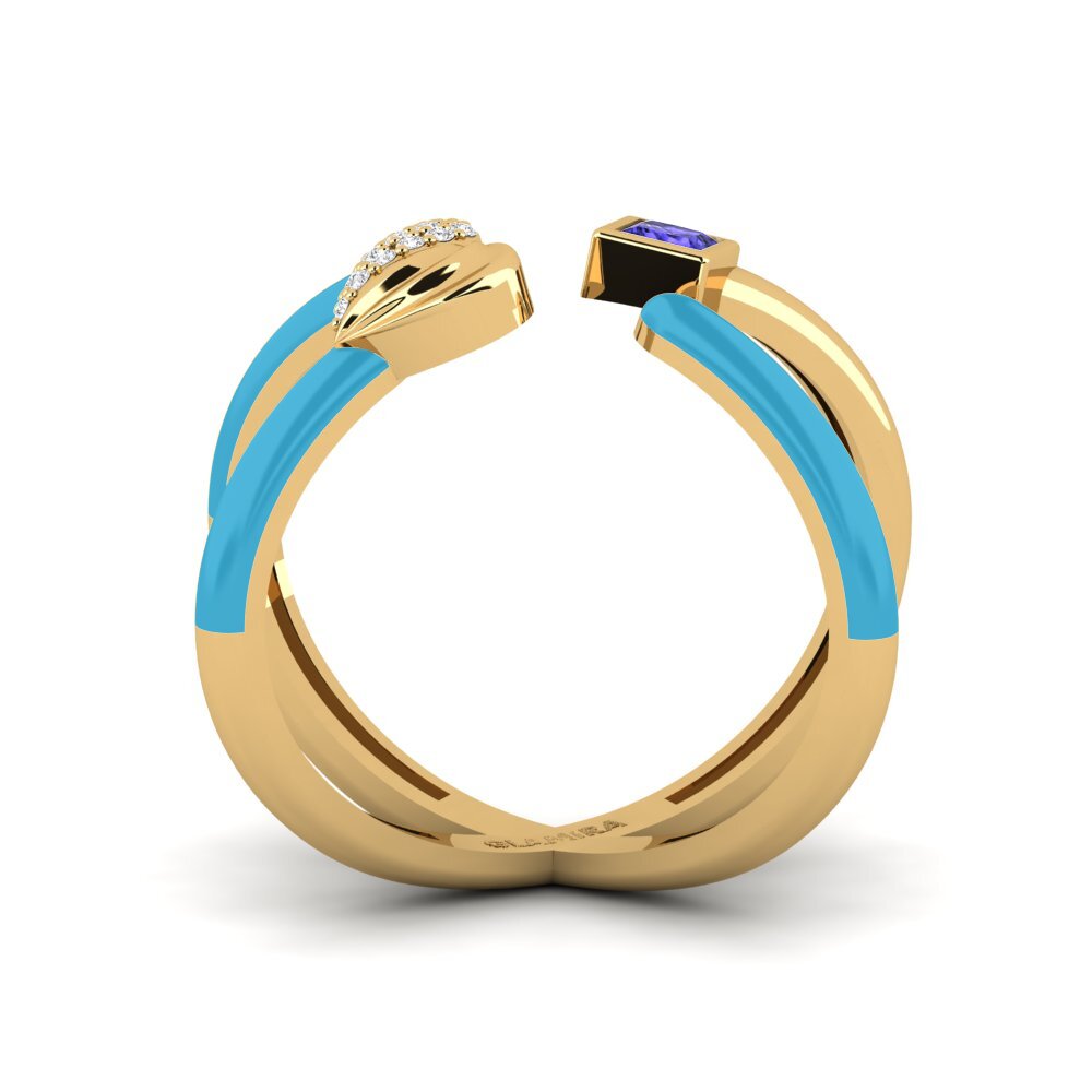 Tanzanite Ring Hued