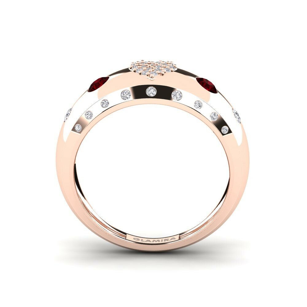 Grenat Bague Karlek