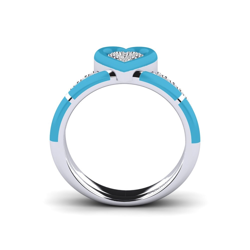 Weißgold 375 Ring Lamiavita
