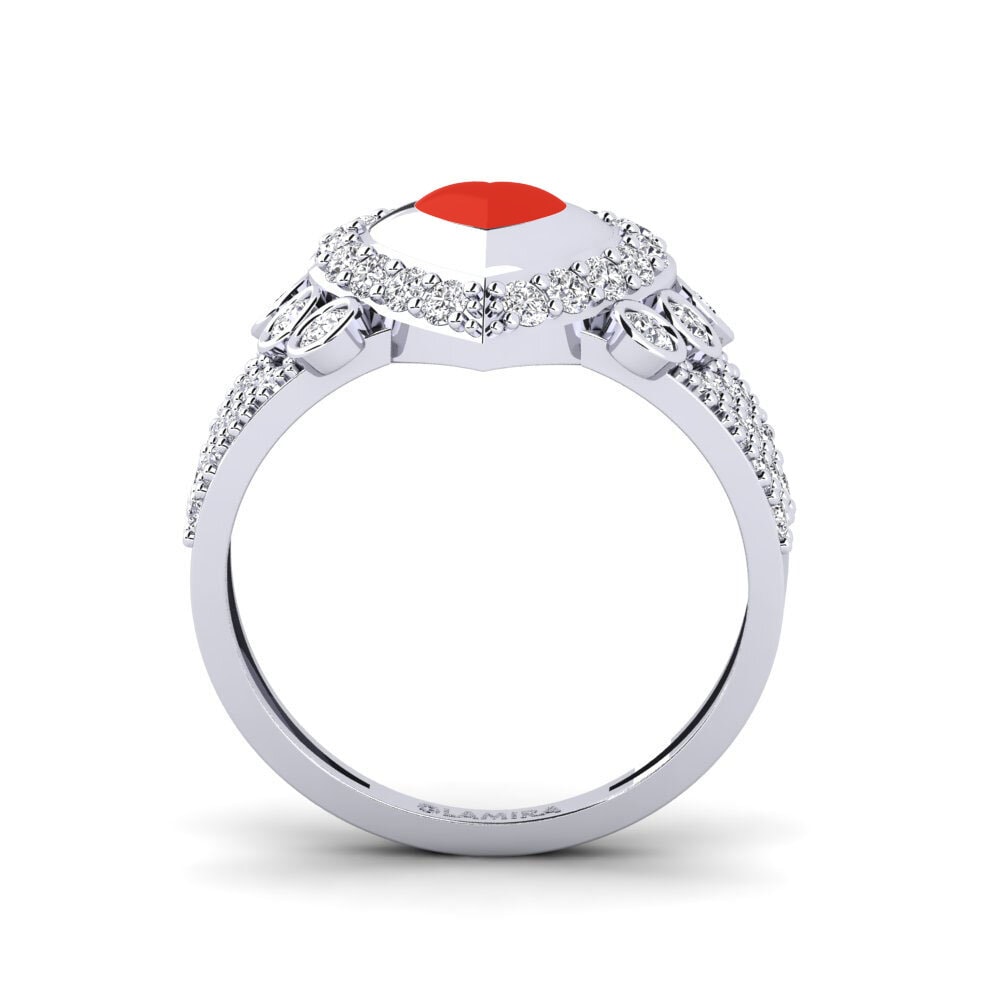 950 Palladium Ring Trappabuono