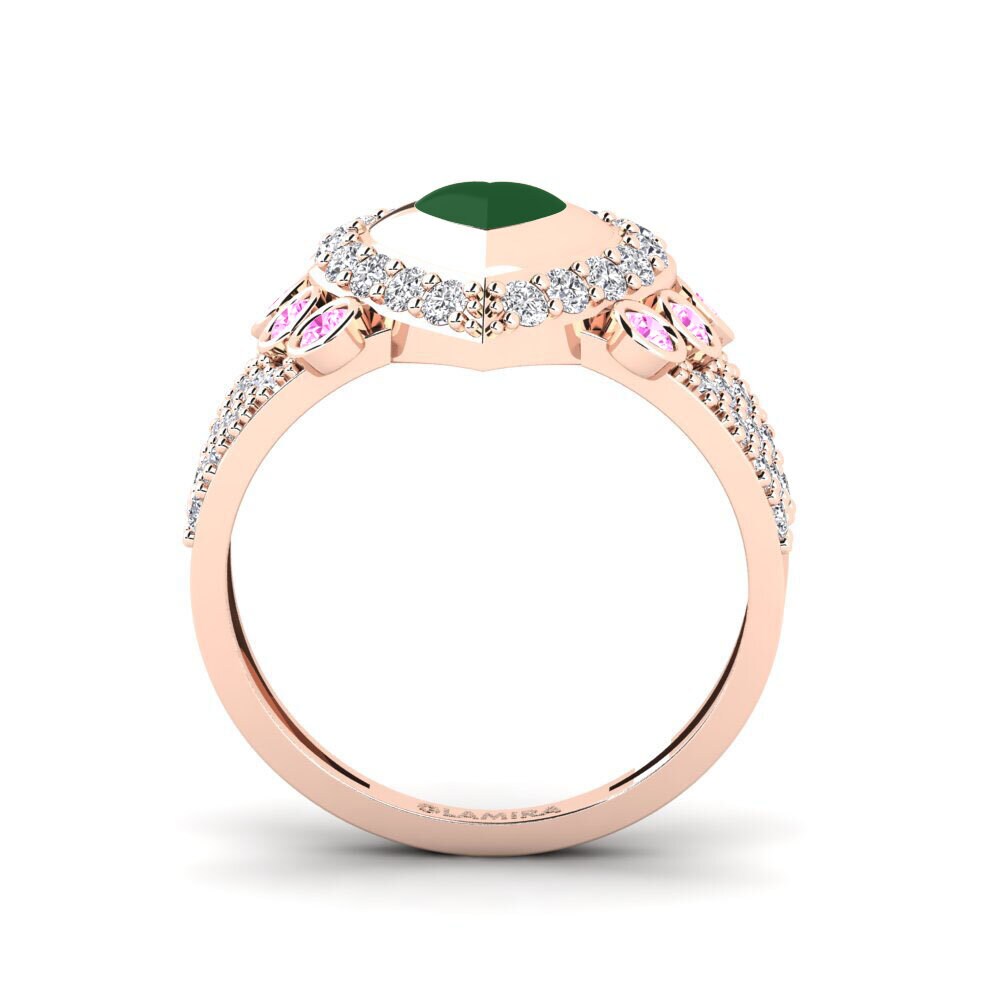 Rosa Saphir Ring Trappabuono