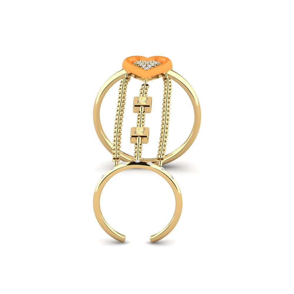 Gelbgold 375 Ring Unitimcor