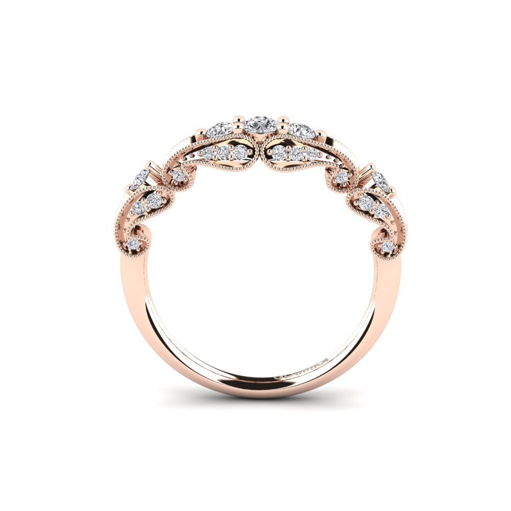 Rotgold 585 Verlobungsringe Ambrogia