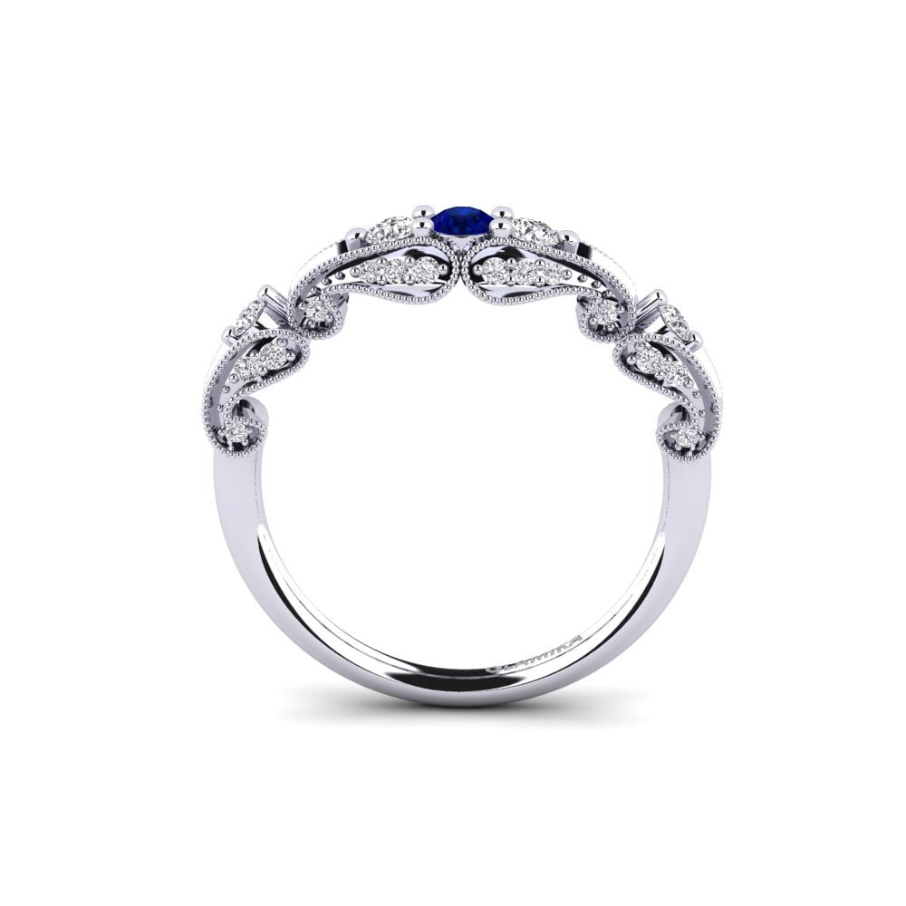 Zafiro Anillo de compromiso Ambrogia
