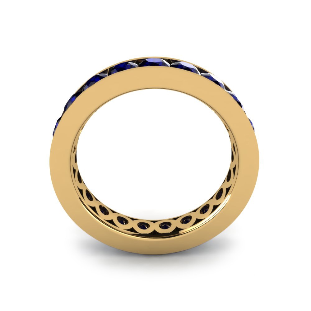 Dark Blue Zirconia Ring Karen