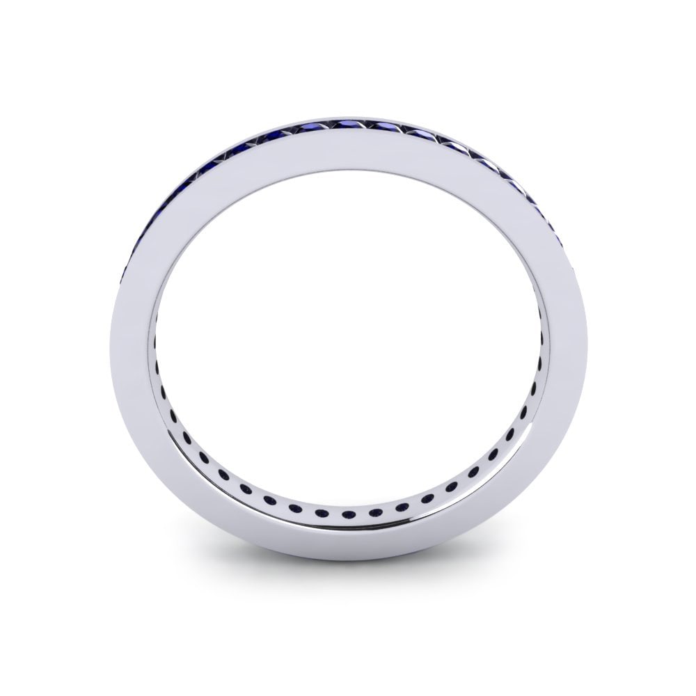 Dark Blue Zirconia Ring Donna