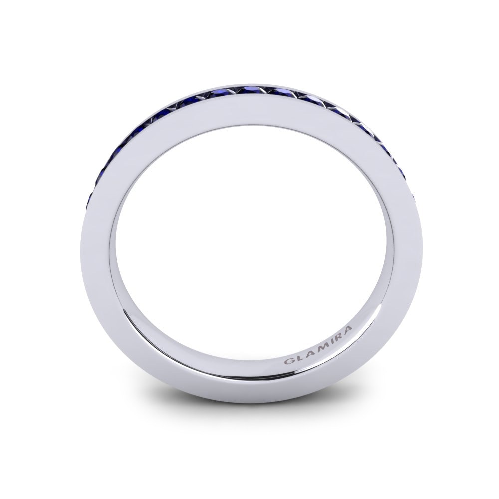 Dark Blue Zirconia Ring Pamela