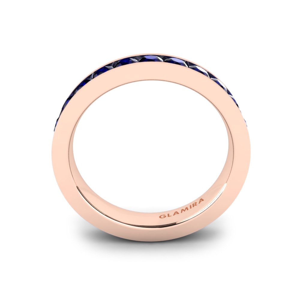 Dark Blue Zirconia Ring Martha