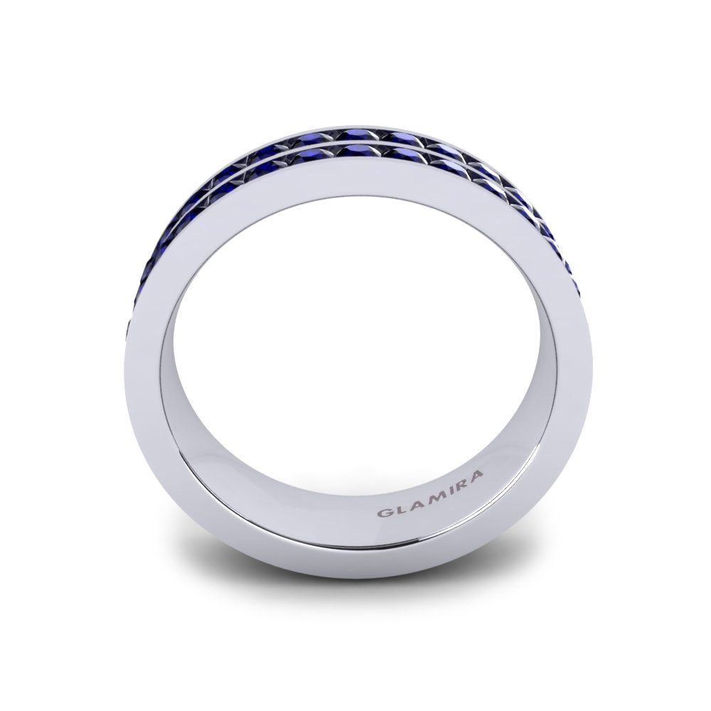 Dark Blue Zirconia Ring Judith