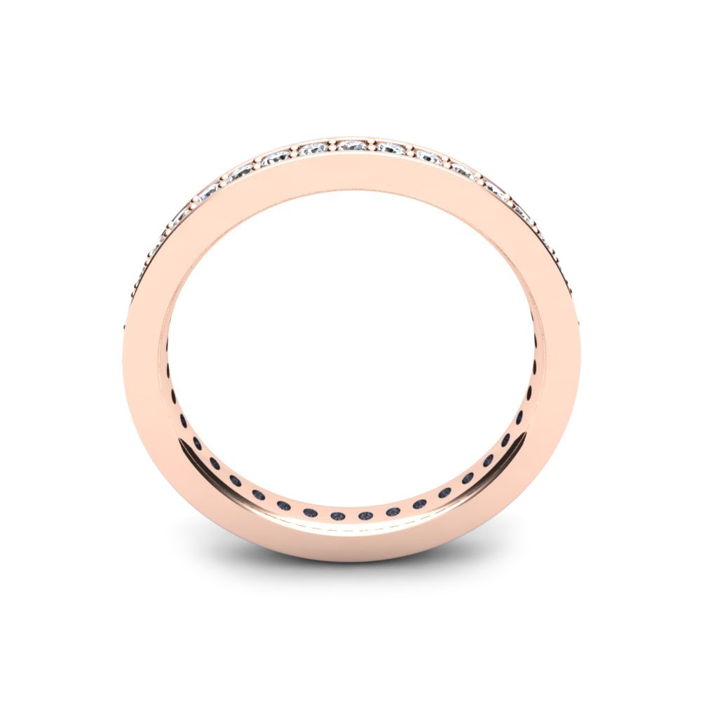 14K Rood Goud Zirkoon Ringen Geraldine