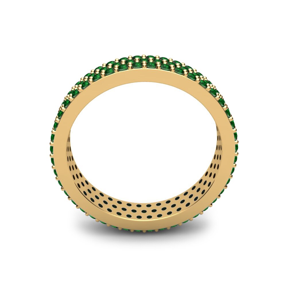 Green Zirconia Ring Heather