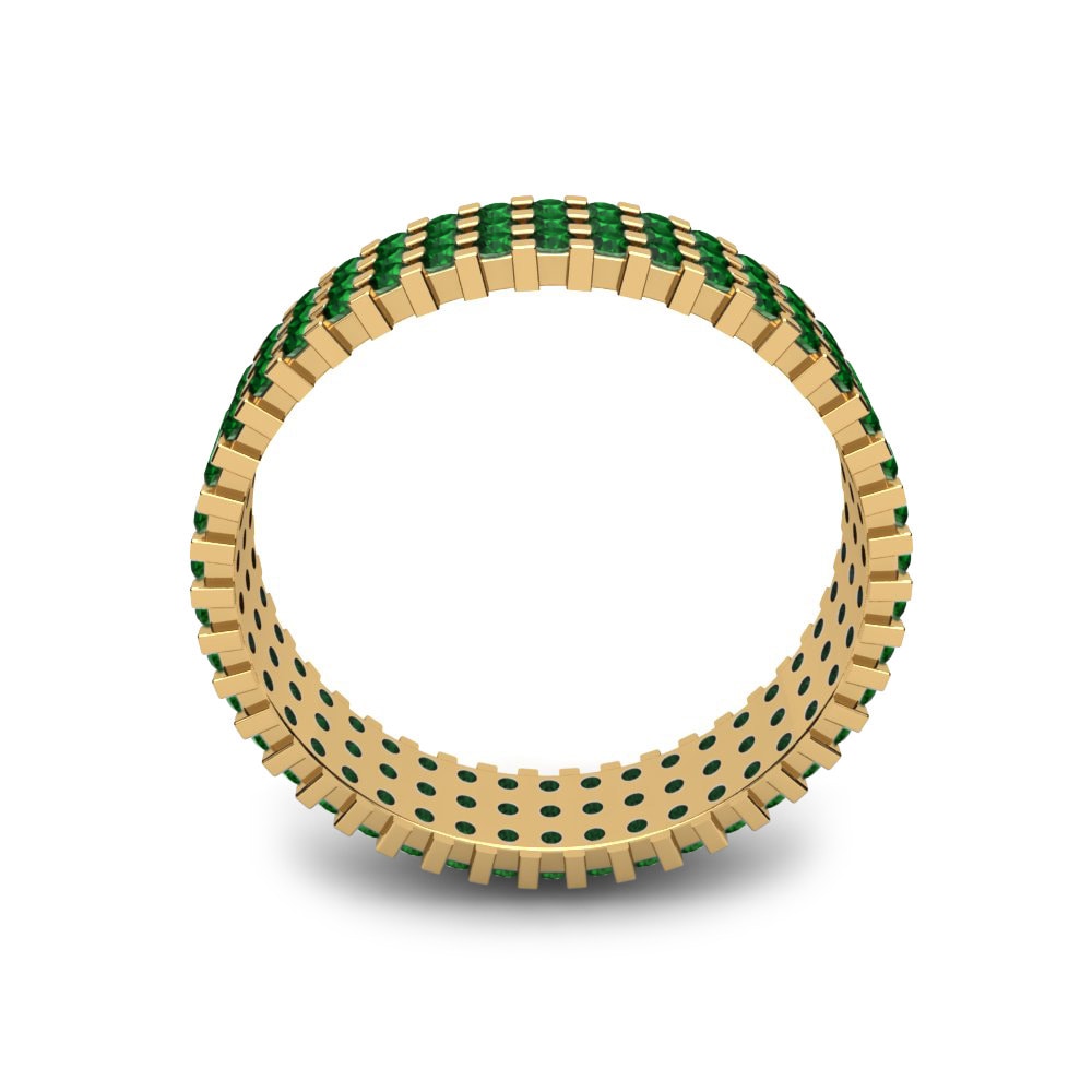 Green Zirconia Ring Bianca