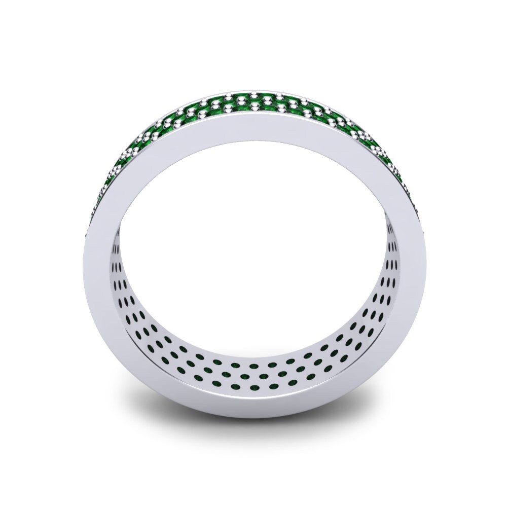 Green Zirconia Ring Graciela