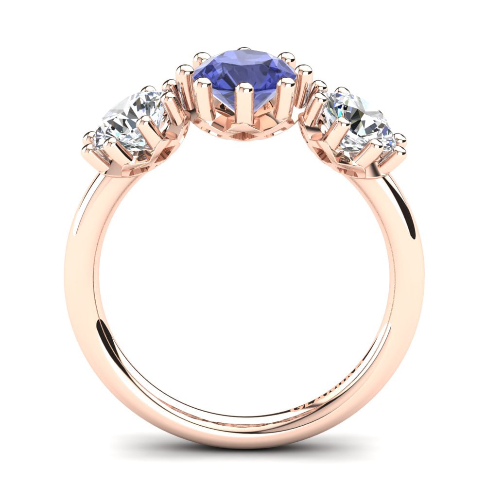 Tanzanite Engagement Ring Alma