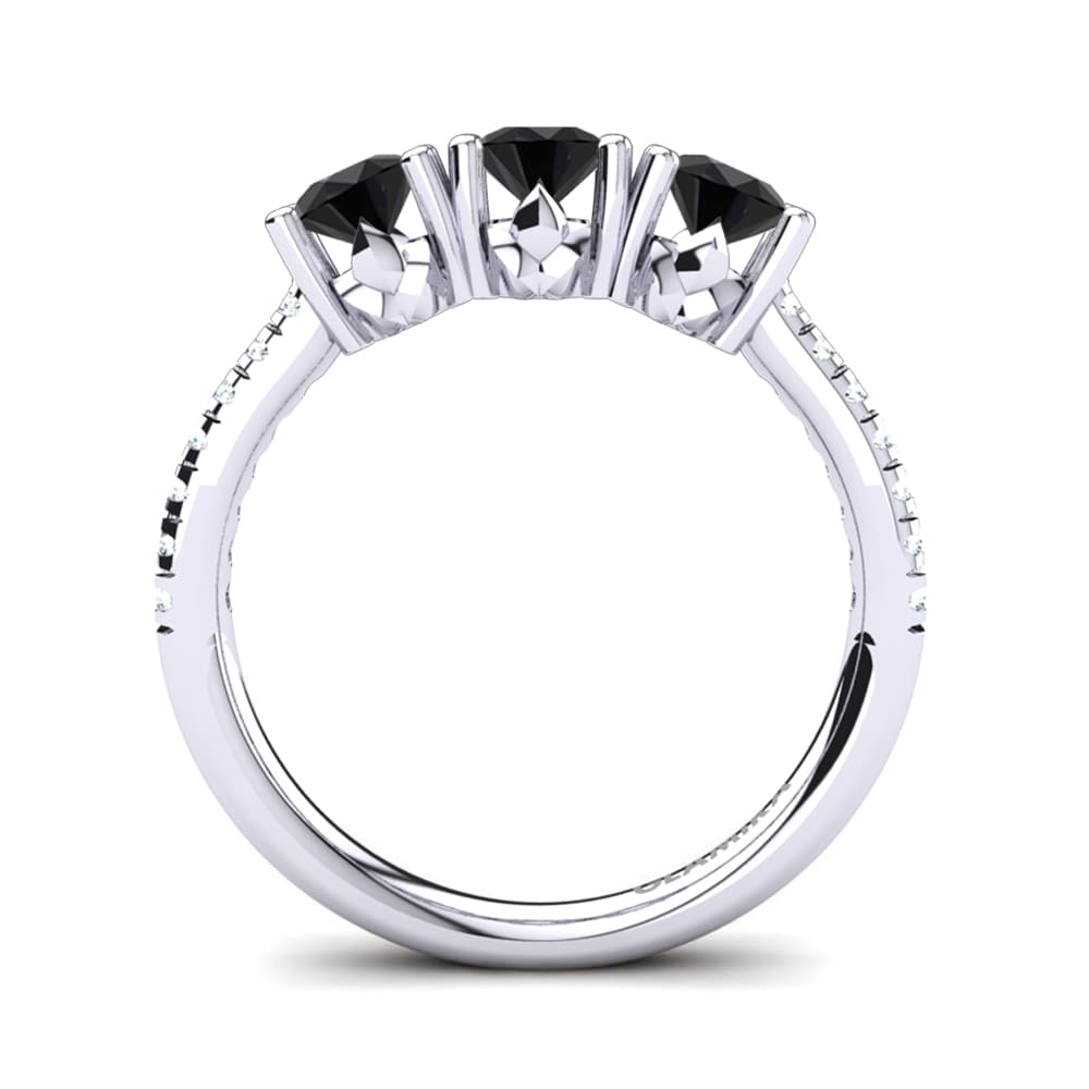 3 & 5 Stones Engagement Ring Aluz