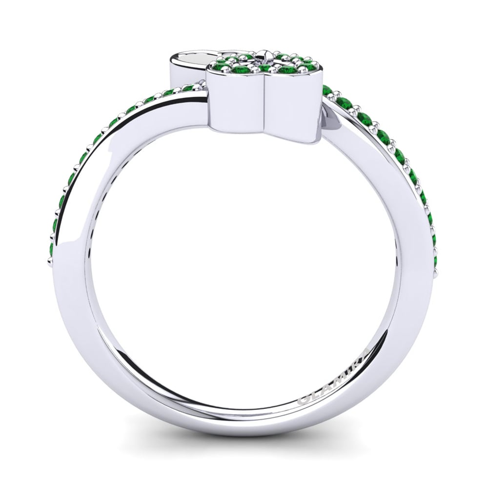 Circonita Verde Anillo Annarasa