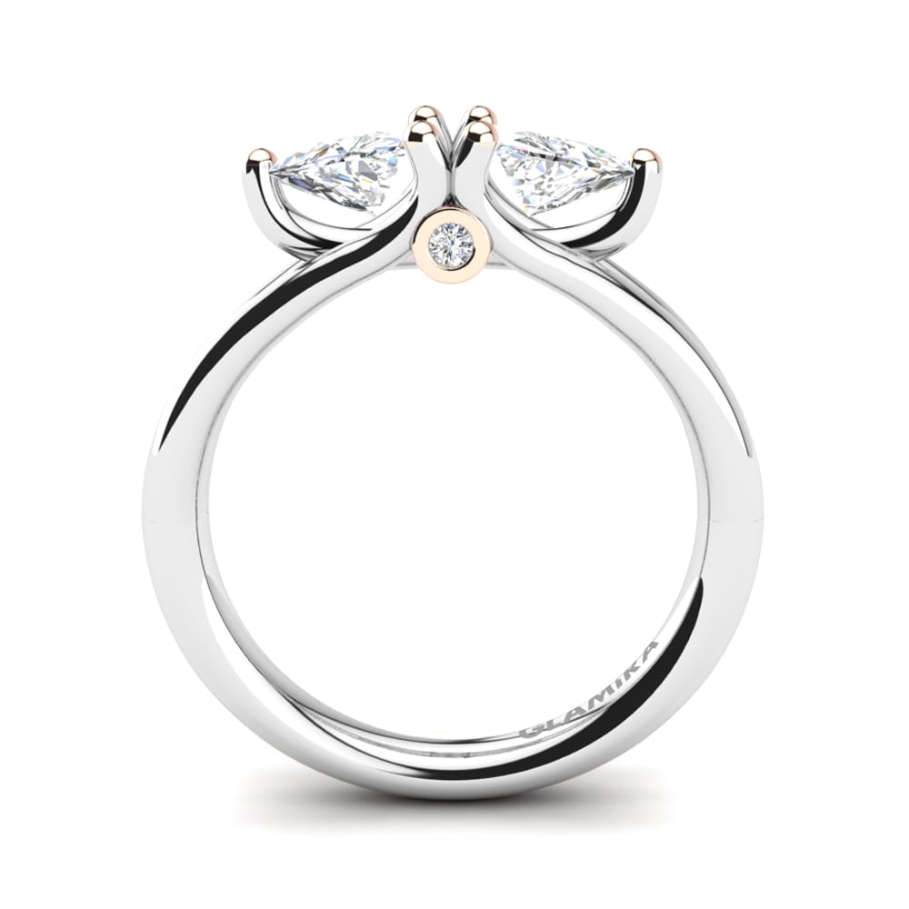 White sapphire Ring Arisu