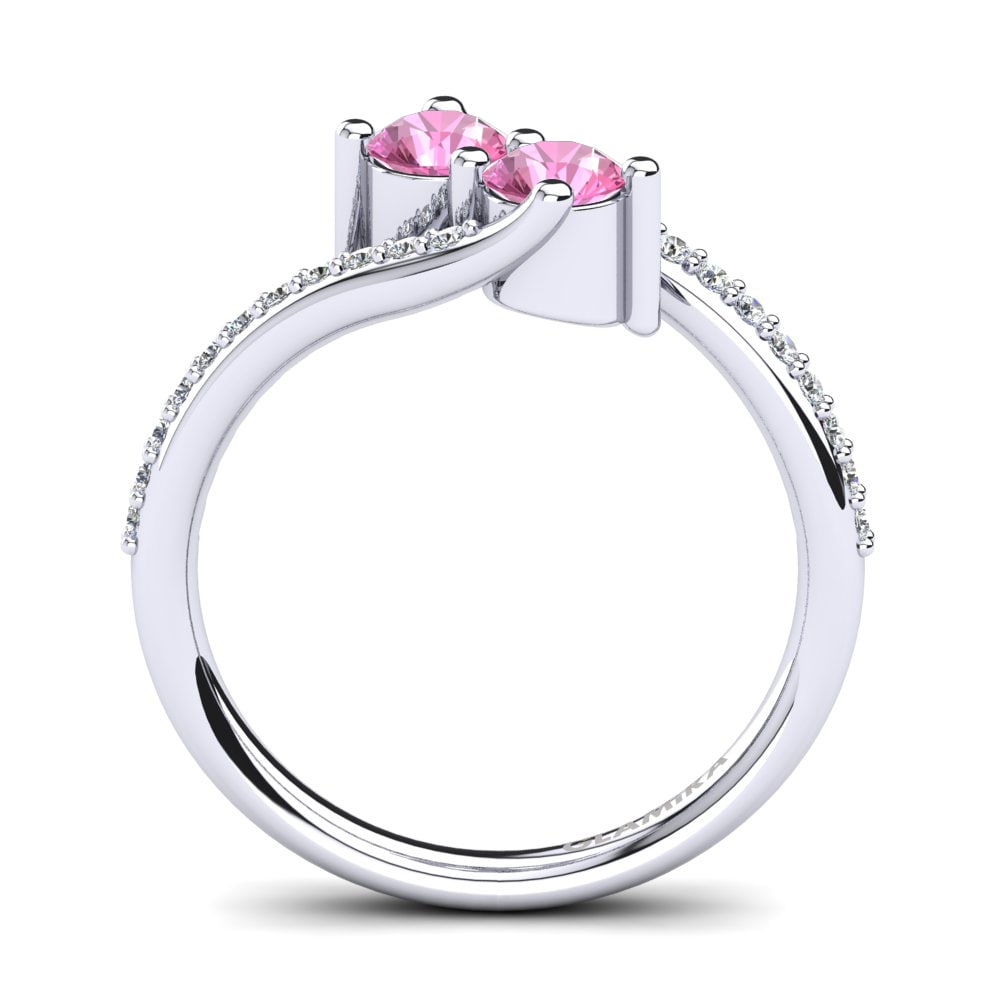 Turmalina rosa Anillo Armanie