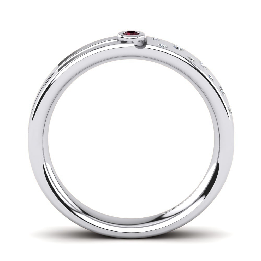 Garnet Men's Ring Bellanca
