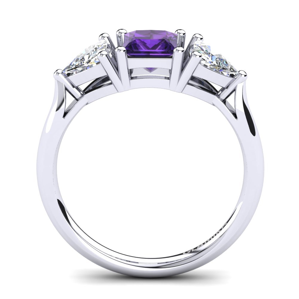 Amatista Anillo de compromiso Callia