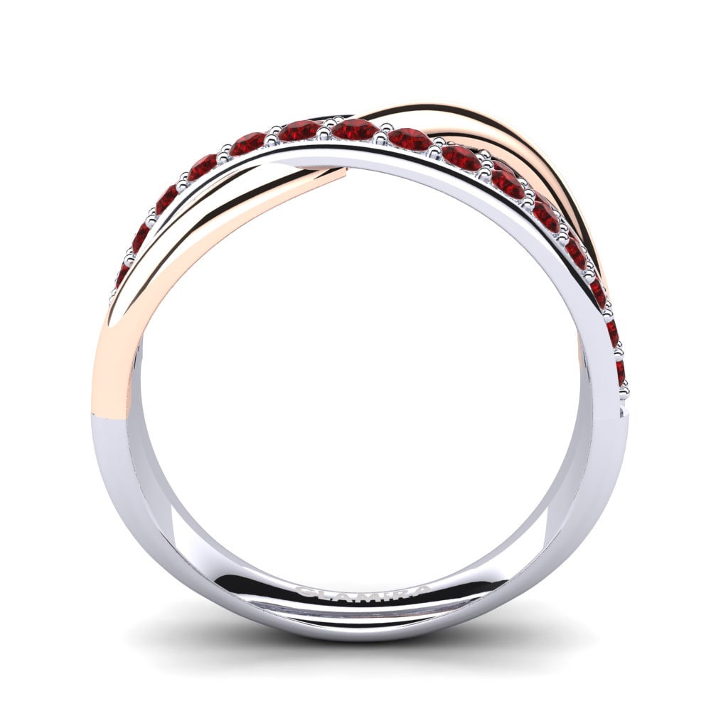 Red Zirconia Ring Cesarina