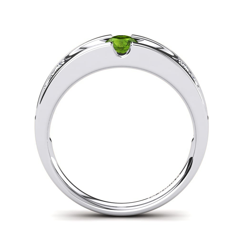 Peridot Engagement Ring Clarinda