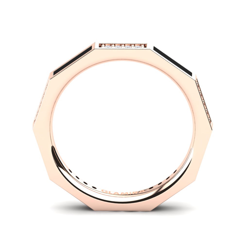 14ct Rose Gold Ring Clotilde