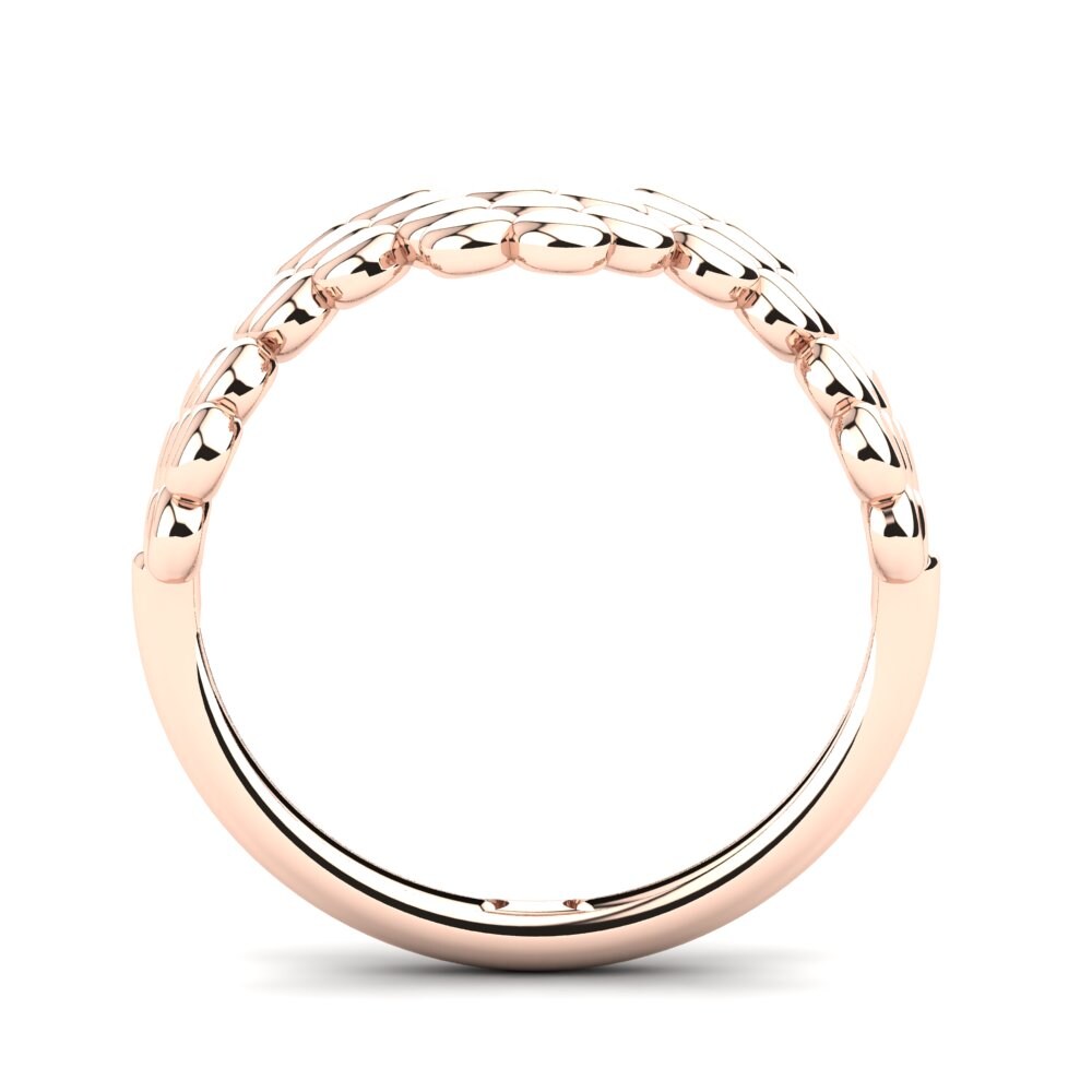 14k Oro Rosa Anillo Conswelia
