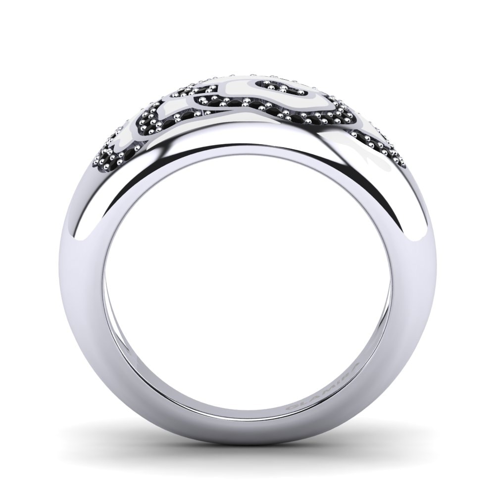 Schwarzer Diamant Ring Costanza