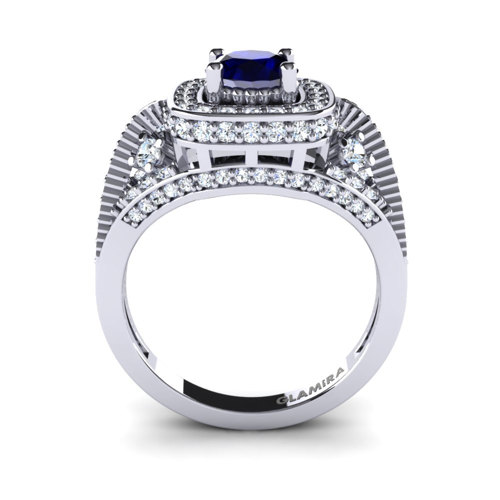 Sapphire Bridal Set Splendiferous Ring A