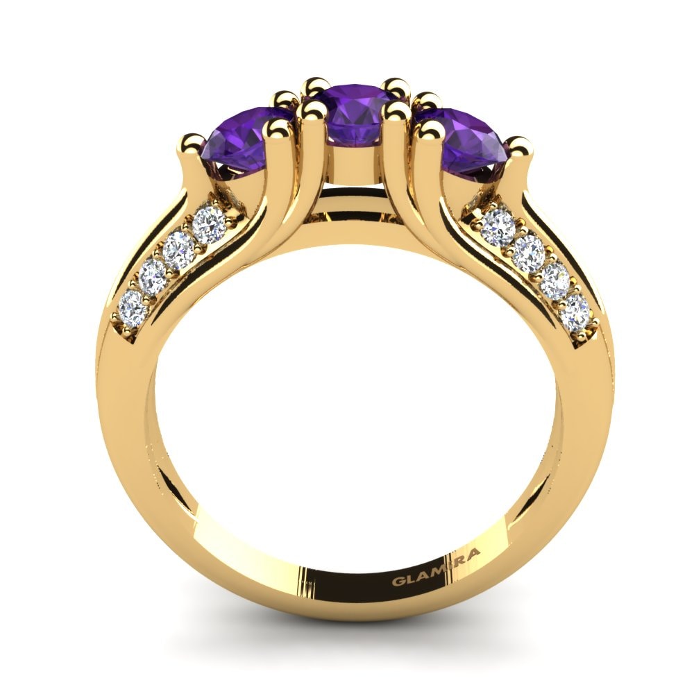 Amatista Set de Anillos Elegance-Anillo A