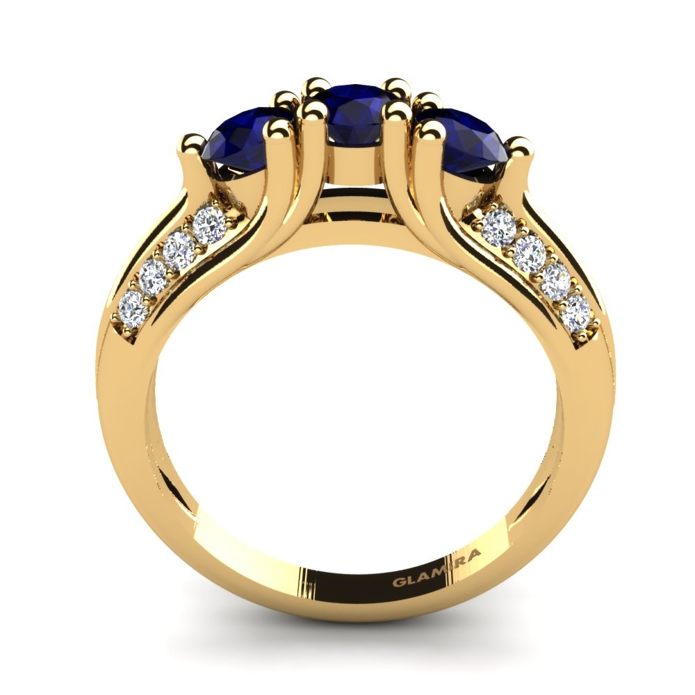 Sapphire Bridal Set Elegance-Ring A