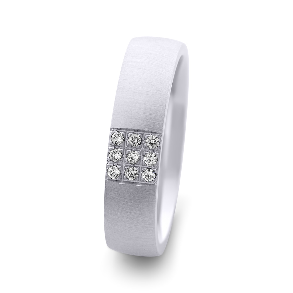 Lab Grown Diamond Women's Wedding Ring Pretty Gift Basic