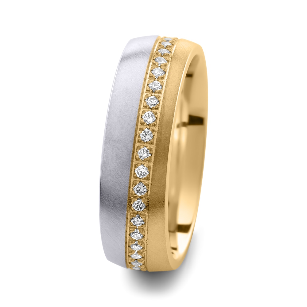 Diamond Women's Wedding Ring Pretty Heart Basic