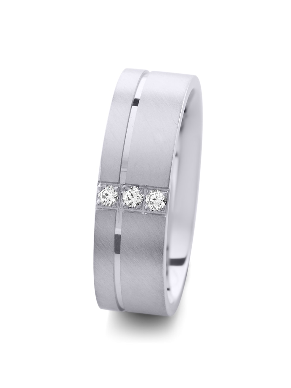 Diamond Women's Wedding Ring Pretty Luck Basic