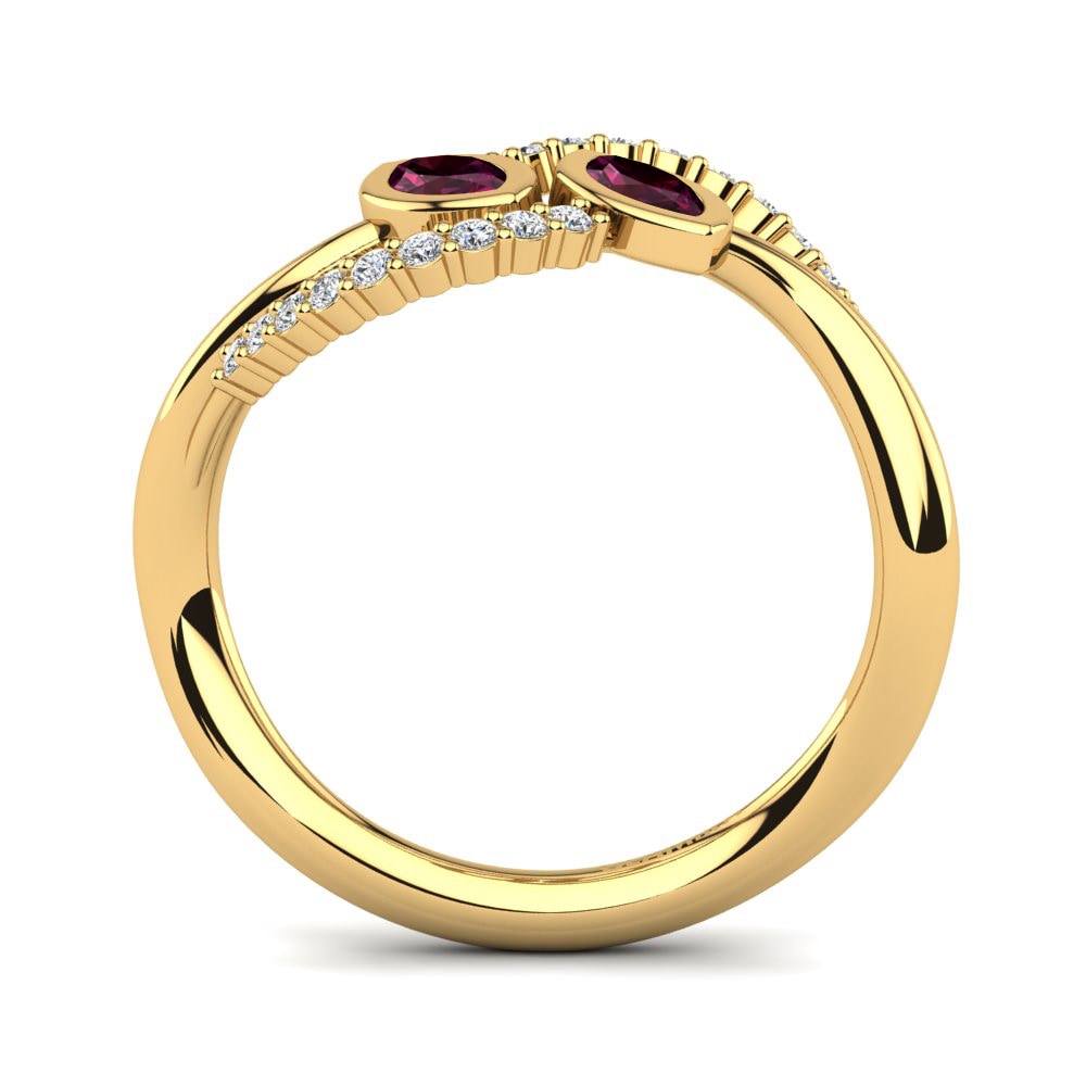 Rhodolite Garnet Ring Darchelle