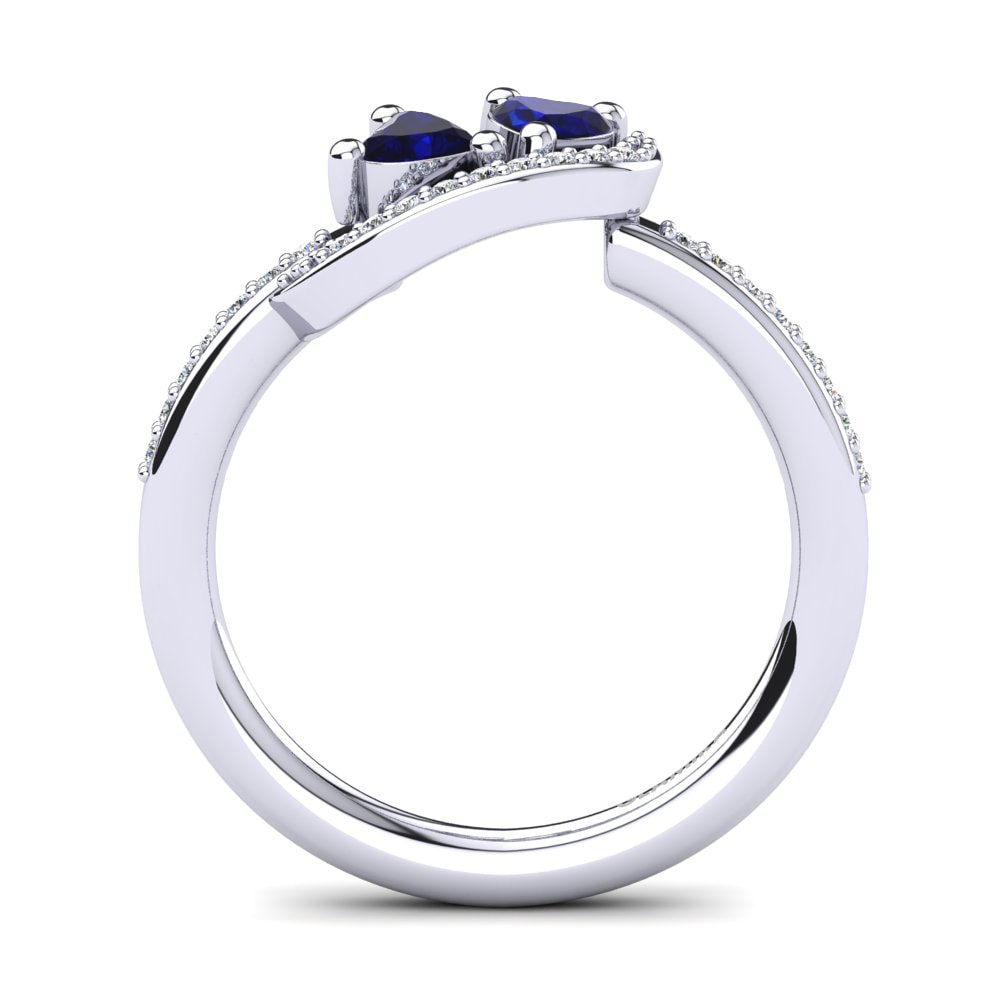 Heart Sapphire Ring Despoina