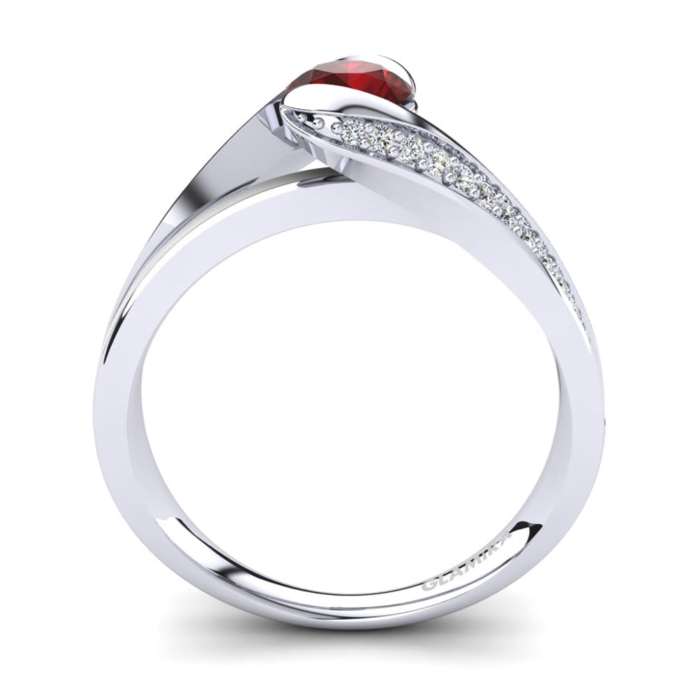 Ruby Engagement Ring Arnalda