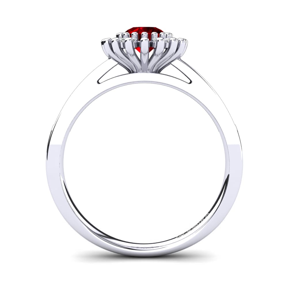 Ruby Engagement Ring Cipriana