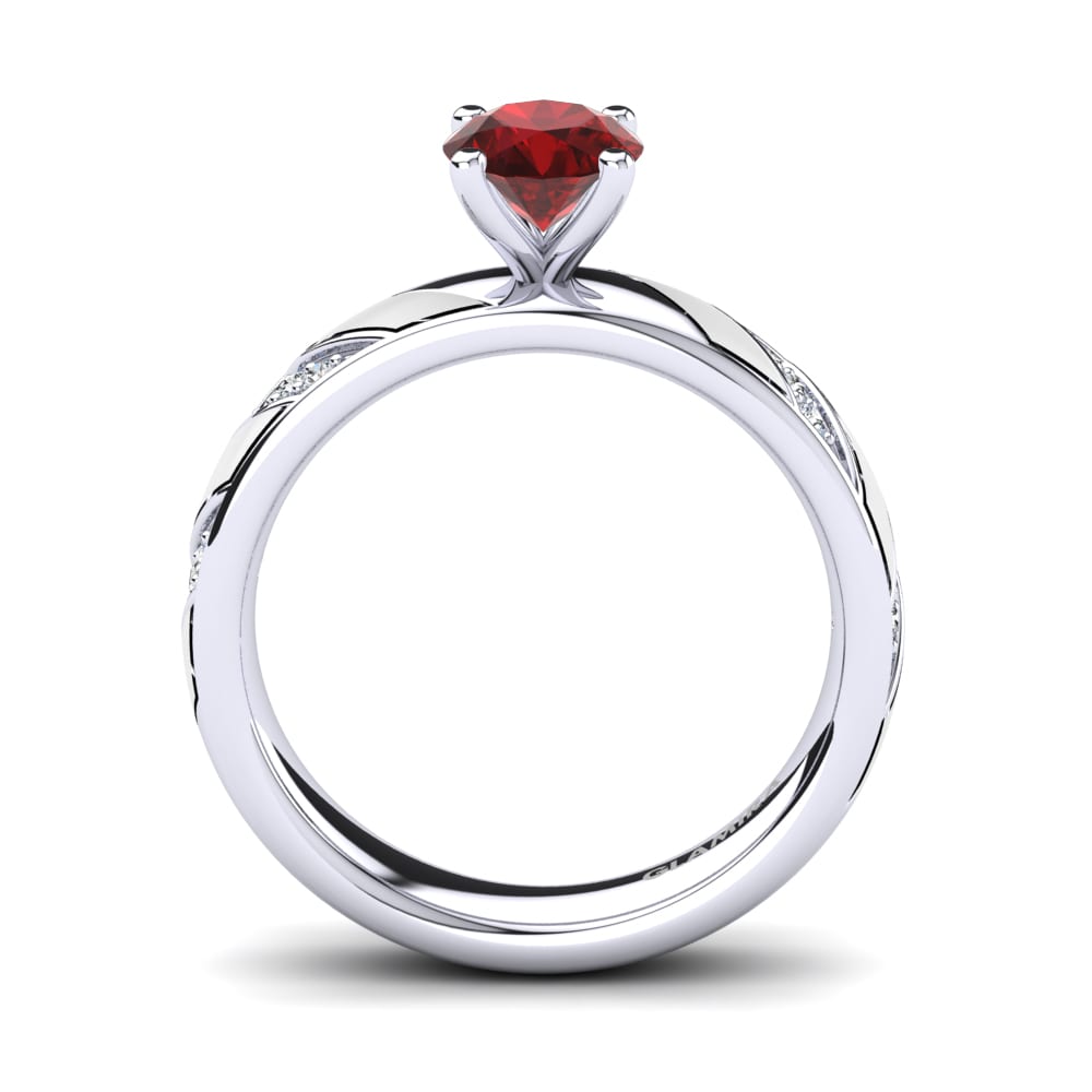 Ruby Engagement Ring Gioconda