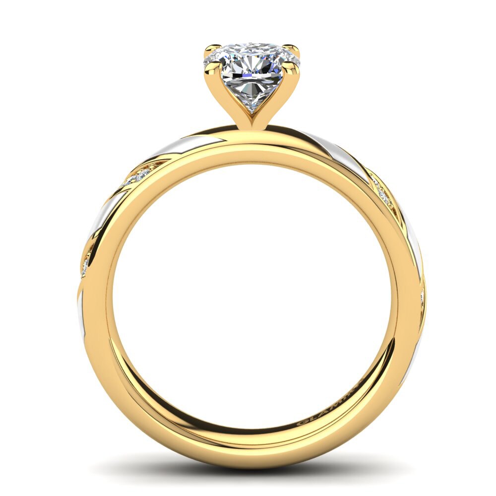 Gelbgold 585 Verlobungsring Lavinia