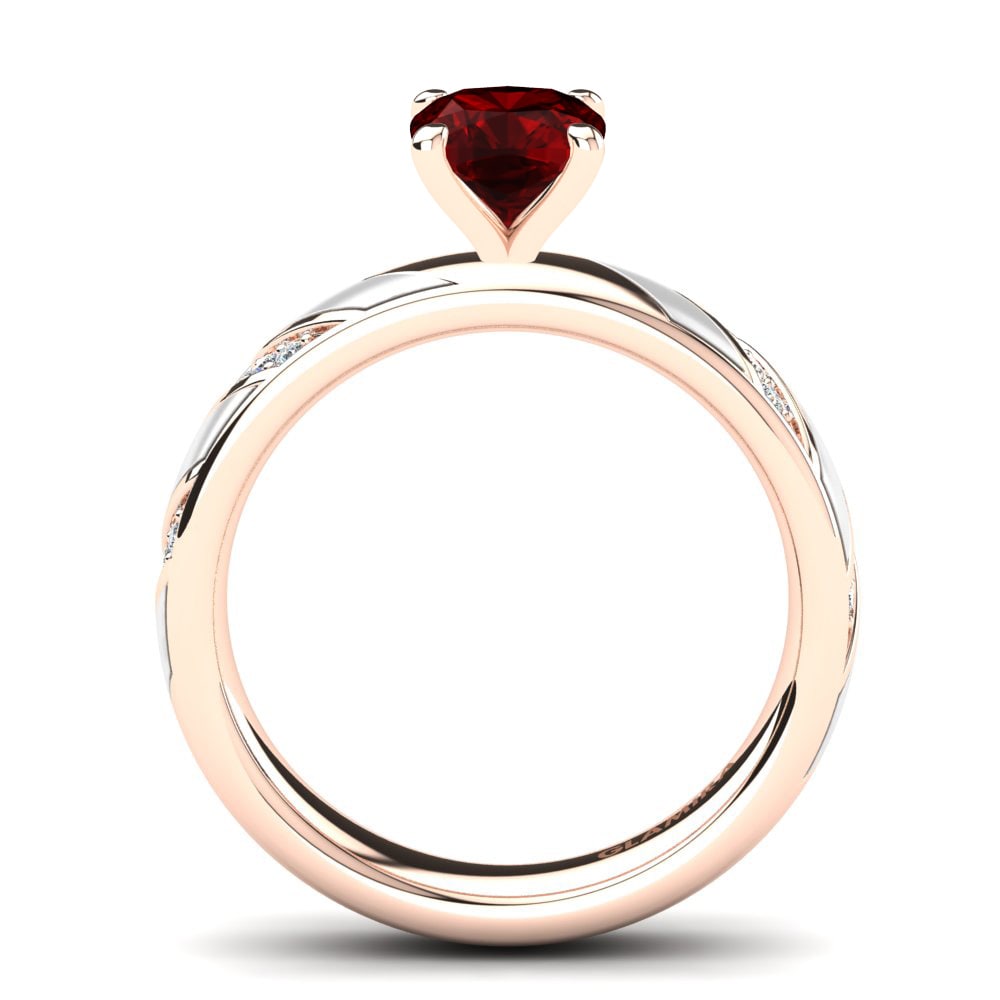Ruby Engagement Ring Lavinia